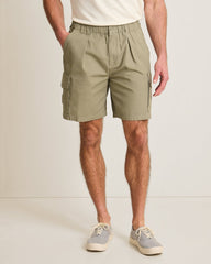 Big & Tall Bahama Survivor E-Waist Cargo Shorts - Rock Shade