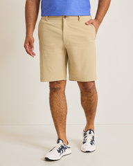 Big & Tall Chip Shot IslandZone Shorts - Stone Khaki