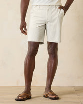 Big & Tall Nova Wave Sand Stripe Shorts - Stone Khaki