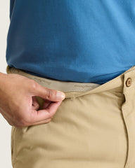 Big & Tall Boracay Island Chino Shorts - Stone Khaki