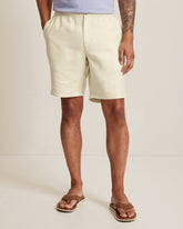 Big & Tall Bora Beach Gauze E-Waist Shorts - Bleached Sand