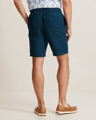 Big & Tall Bora Beach Gauze E-Waist Shorts - Maritime