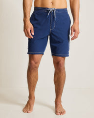 Big & Tall Baja Bay Boardshorts - Island Navy