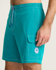Big & Tall Baja Bay Boardshorts - Tourmaline Glaze
