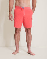 Big & Tall Baja Bay Boardshorts - Light Pomodoro
