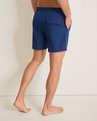 Big & Tall Naples Valley Swim Trunks - Island Navy