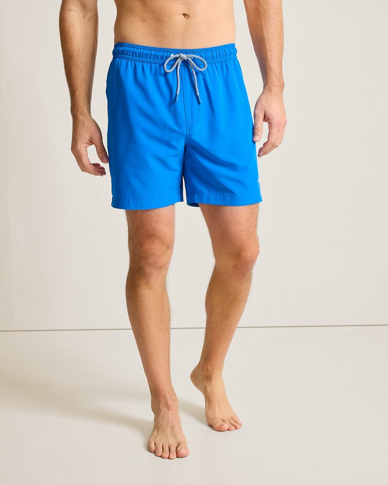 Big & Tall Naples Valley Swim Trunks - Victoria Blue