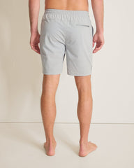 Big & Tall Huntington Bay E-Waist Hybrid Shorts - Arctic