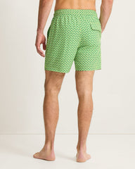 Big & Tall Naples Teeny Martini Swim Trunks - Tequila