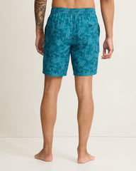 Big & Tall Baja Feeling Koi-Ful Boardshorts - Malachite