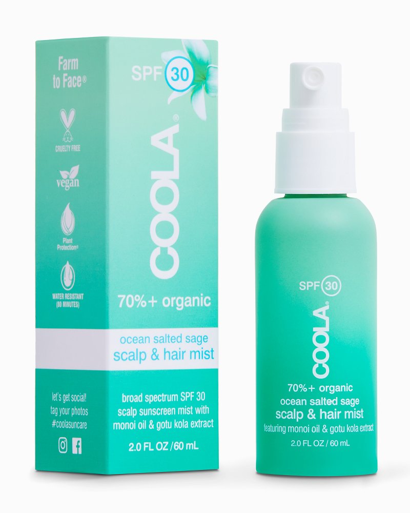 SPF 30 Scalp & Hair Sunscreen Mist by COOLA - Blue