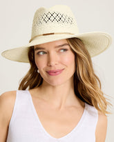Luxe Packable Sun Hat - Bleach/Jute