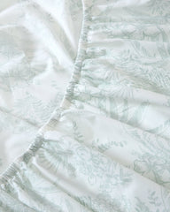 Pen and Ink 4-Piece Queen Sheet Set - Spring Green