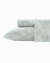 Pen and Ink 4-Piece Queen Sheet Set - Spring Green