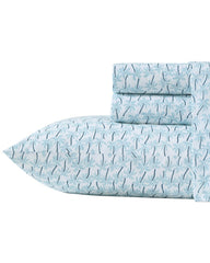 Palmtastic 4-Piece Queen Sheet Set - Blue