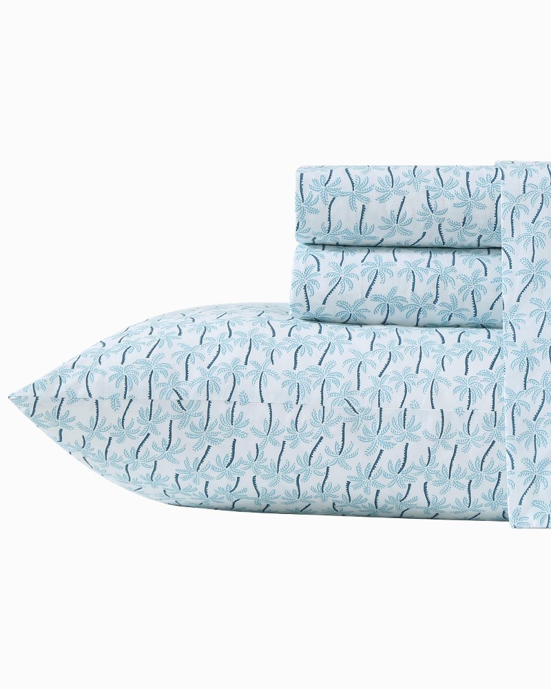 Palmtastic 4-Piece King Sheet Set - Blue
