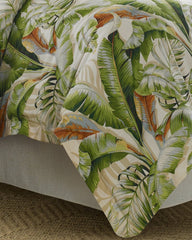 Palmiers 4-Piece Queen Comforter Set - Green