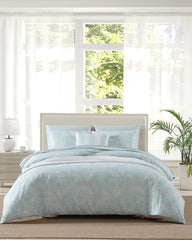 Art of Palms 3-Piece Full/Queen Comforter Set - Blue
