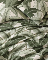 Vintage Palms Reversible 3-Piece King Comforter Set - Jungle