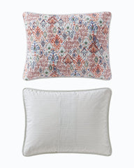 Ikat Tropics Reversible 3-Piece King Quilt Set - Multicolor