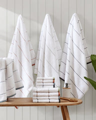 Ridley Clay 3-Piece Bath Towel Set - Clay