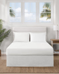 Island Estate Queen Bed Skirt - White