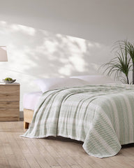 Sandy Shore King Blanket - Green