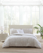 Art Of Palms 8-Piece Queen Comforter Set - Beige