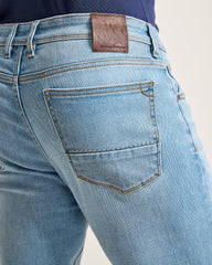 Indigo Palms Jeans - Light Indigo Wash