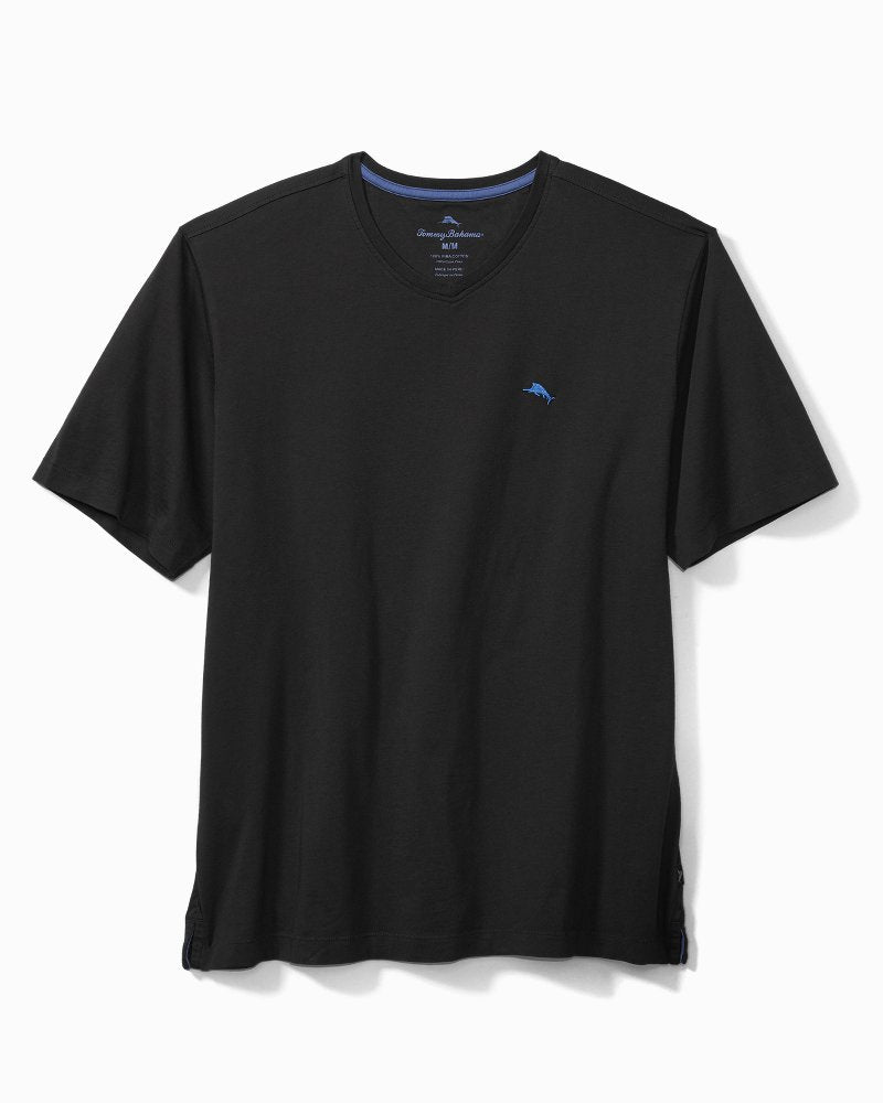 New Bali Skyline V-Neck T-Shirt - Black