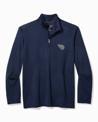 NFL Delray Frond Half-Zip IslandZone Sweatshirt - tennessee_titans
