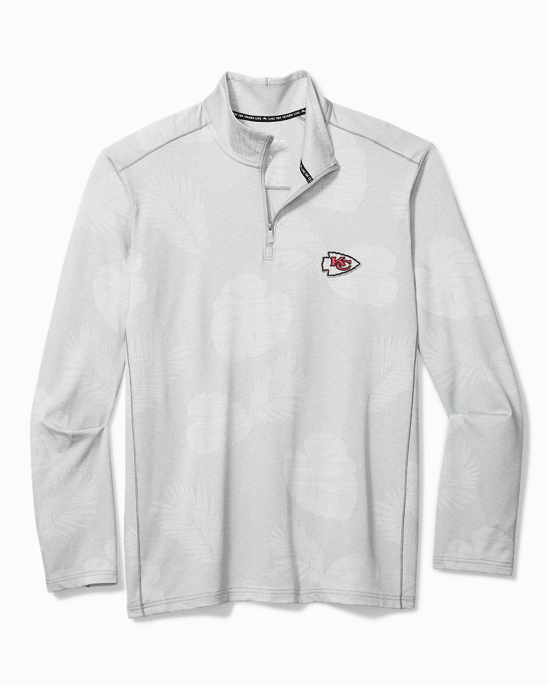 NFL Delray Frond Half-Zip IslandZone Sweatshirt - kansas_city_chiefs