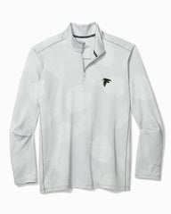 NFL Delray Frond Half-Zip IslandZone Sweatshirt - atlanta_falcons