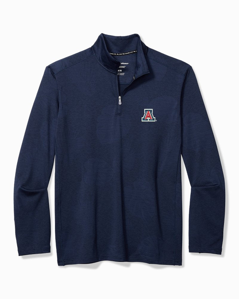 Collegiate Delray Frond Half-Zip IslandZone Sweatshirt - arizona