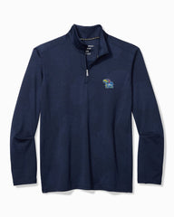 Collegiate Delray Frond Half-Zip IslandZone Sweatshirt - Kansas