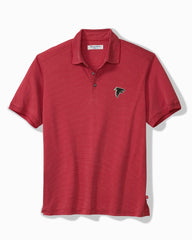NFL Bay Stripe IslandZone Polo - atlanta_falcons