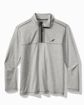 NFL High Score Half-Zip IslandZone Sweatshirt - miami_dolphins