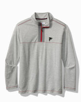 NFL High Score Half-Zip IslandZone Sweatshirt - atlanta_falcons