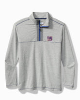 NFL High Score Half-Zip IslandZone Sweatshirt - ny_giants
