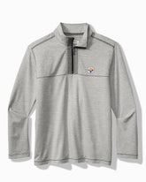 NFL High Score Half-Zip IslandZone Sweatshirt - pittsburgh_steelers