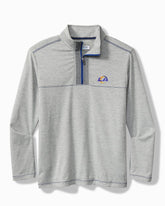 NFL High Score Half-Zip IslandZone Sweatshirt - los_angeles_rams
