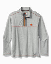 NFL High Score Half-Zip IslandZone Sweatshirt - cleveland_browns