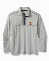 Collegiate High Score Half-Zip IslandZone Sweatshirt - illinois