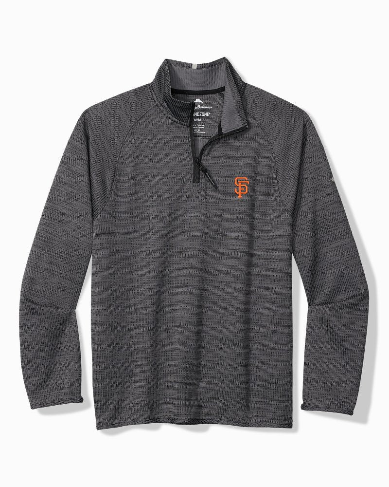 MLB Palm Pro Half-Zip IslandZone Sweatshirt - san_francisco_giants
