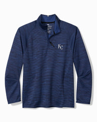 MLB Palm Pro Half-Zip IslandZone Sweatshirt - kansas_city_royals