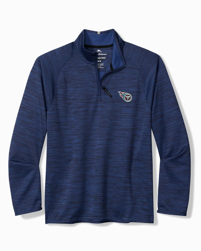 NFL Palm Pro Half-Zip IslandZone Sweatshirt - tennessee_titans