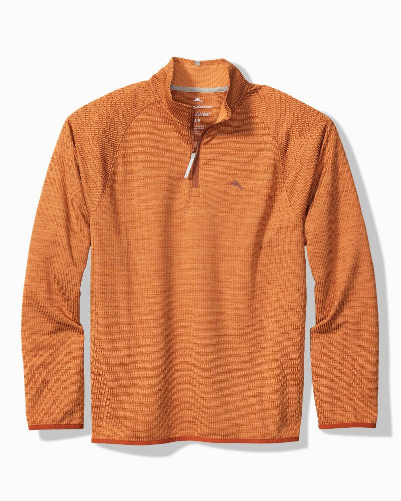 Palm Pro Half-Zip IslandZone Sweatshirt - Vegas Orange
