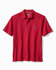 MLB Palm Fresco Hibiscus IslandZone Polo - los_angeles_angels