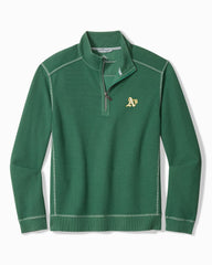 MLB Montego Beach Half-Zip Sweatshirt - athletics