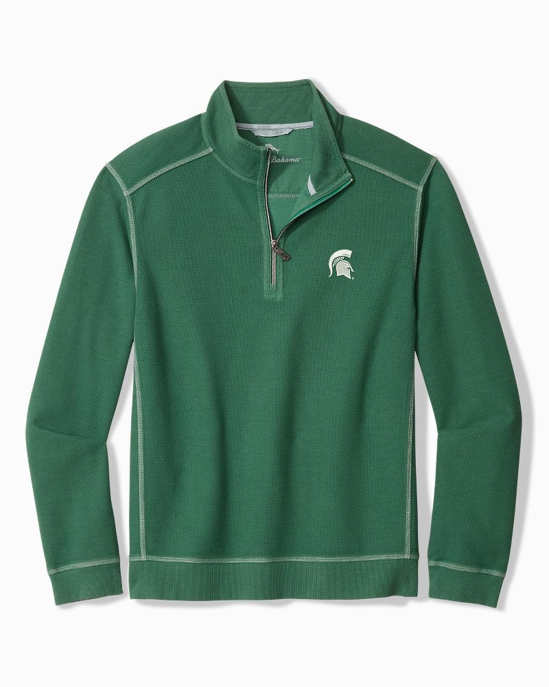 Collegiate Montego Beach Half-Zip Sweatshirt - michigan_state